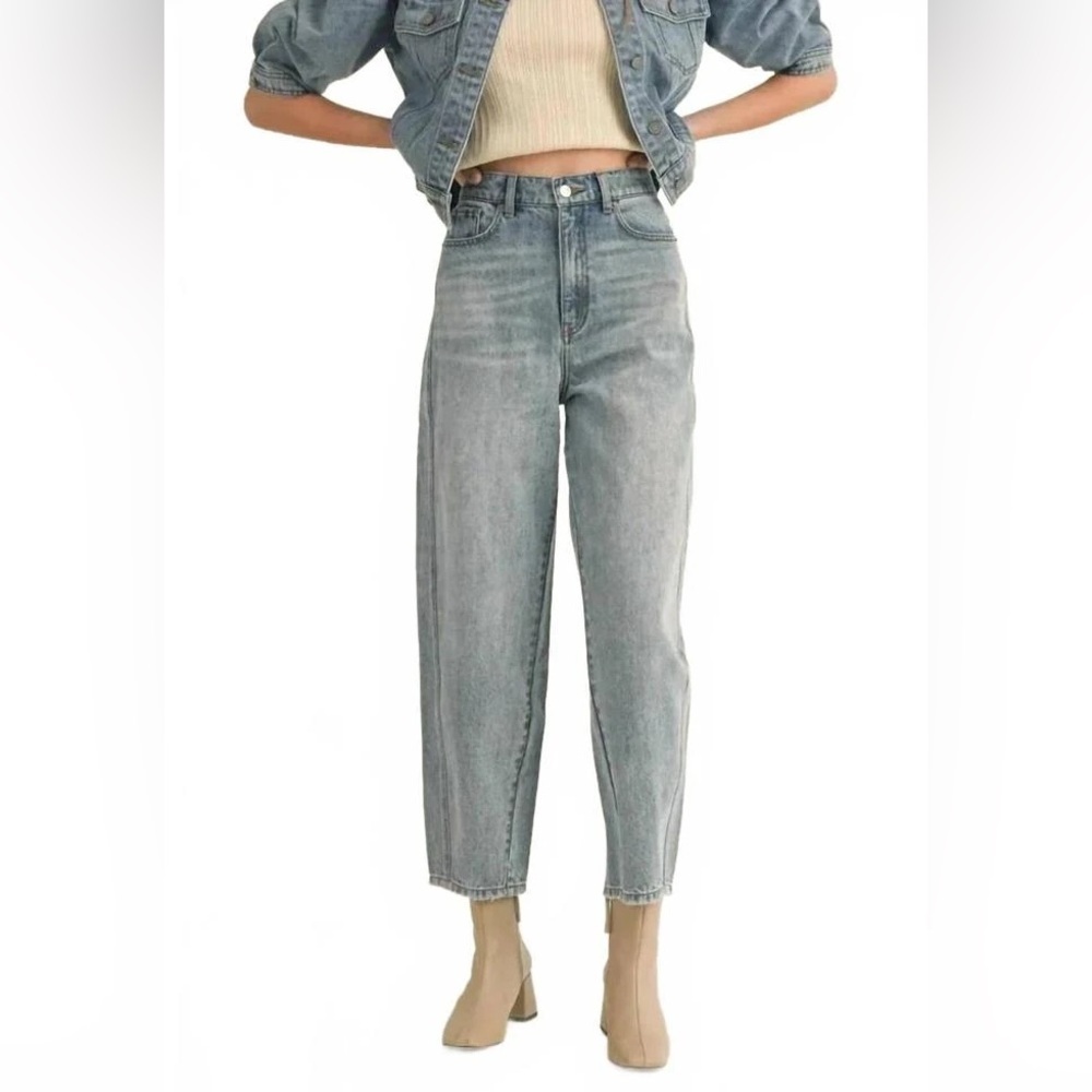 Miou Muse Wide Leg/ Barrel Jeans